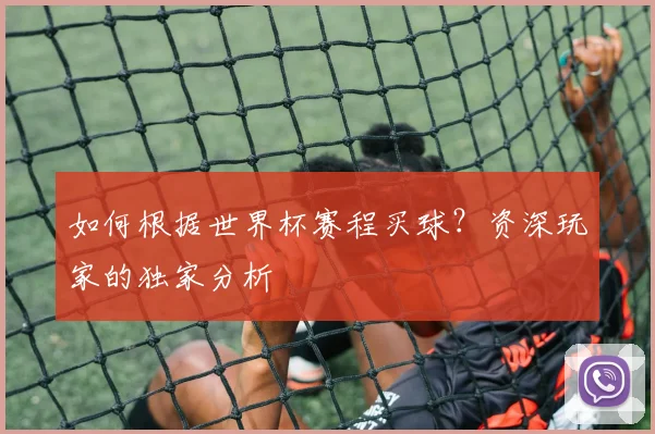 如何根据世界杯赛程买球?资深玩家的独家分析